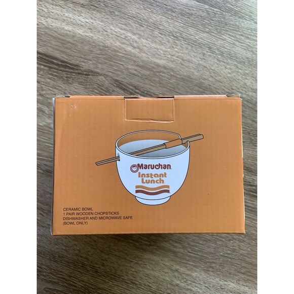Maruchan Ramen Noodle Soup Chicken Bowl with Chopsticks By Mad Engine **NEW - Picture 4 of 5